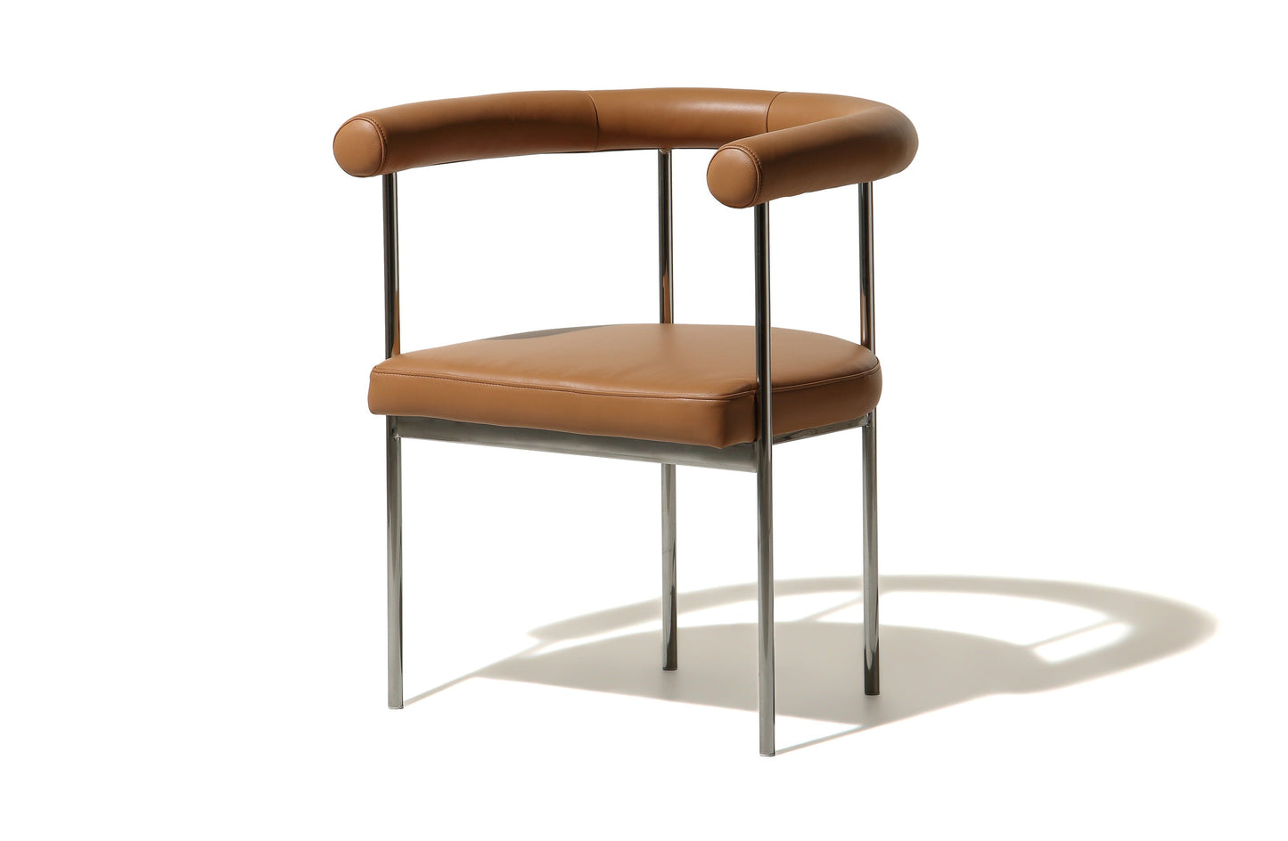 Grafton Dining Chair Camel Leather