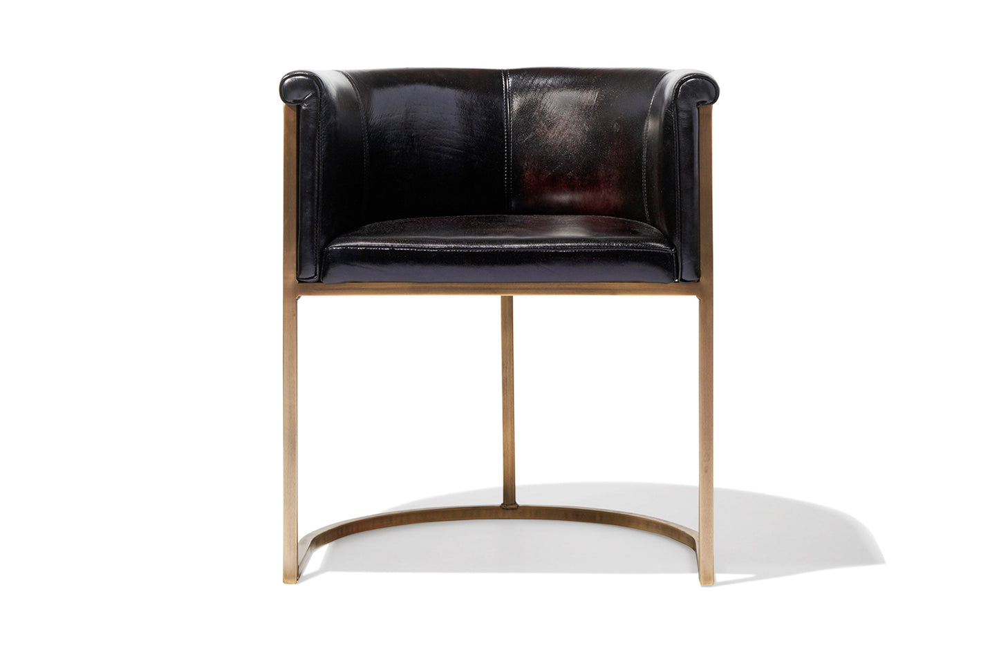 Channel Leather Dining Chair