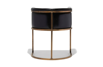 Channel Leather Dining Chair