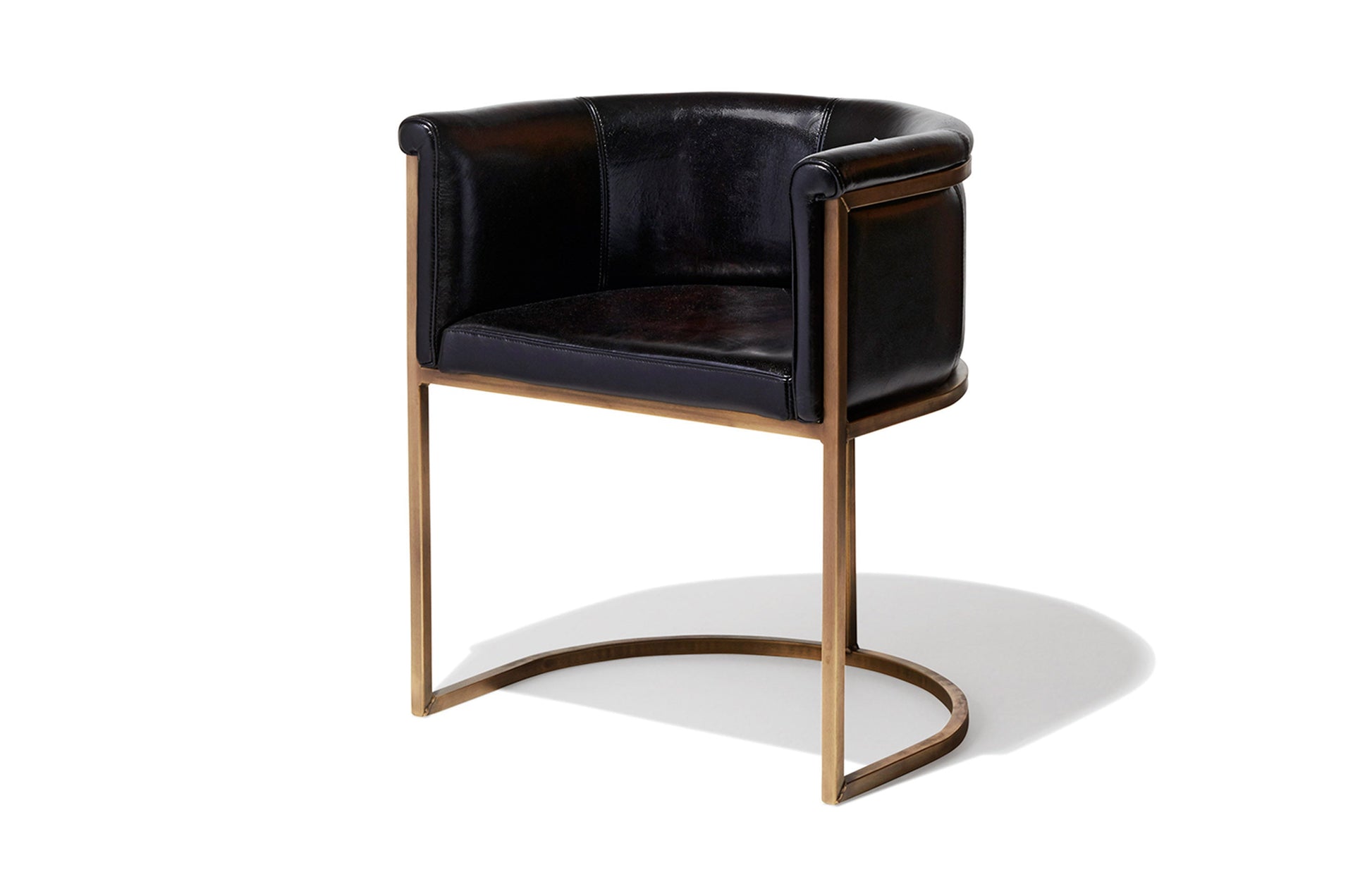 Channel Leather Dining Chair